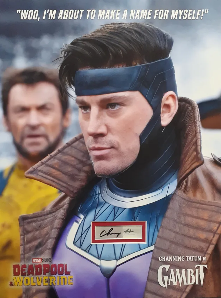 GAMBIT! 12×16 custom mats from DEADPOOL & WOLVERINE