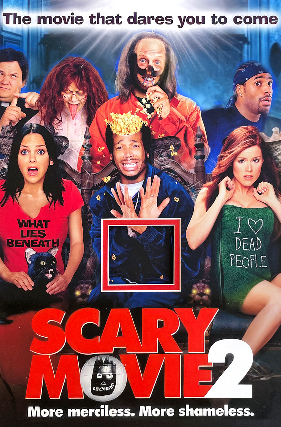 SCARY MOVIE 2 custom 12×16 shadowbox mat for MARLON WAYANS cut autograph