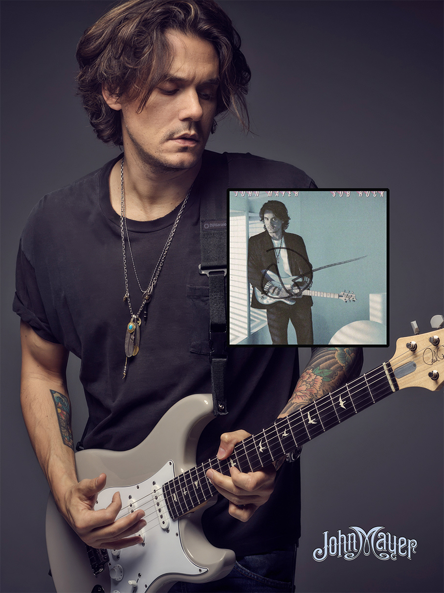 $45 / JOHN MAYER Custom 12×16 inch Mats for YOUR Signed CD Insert