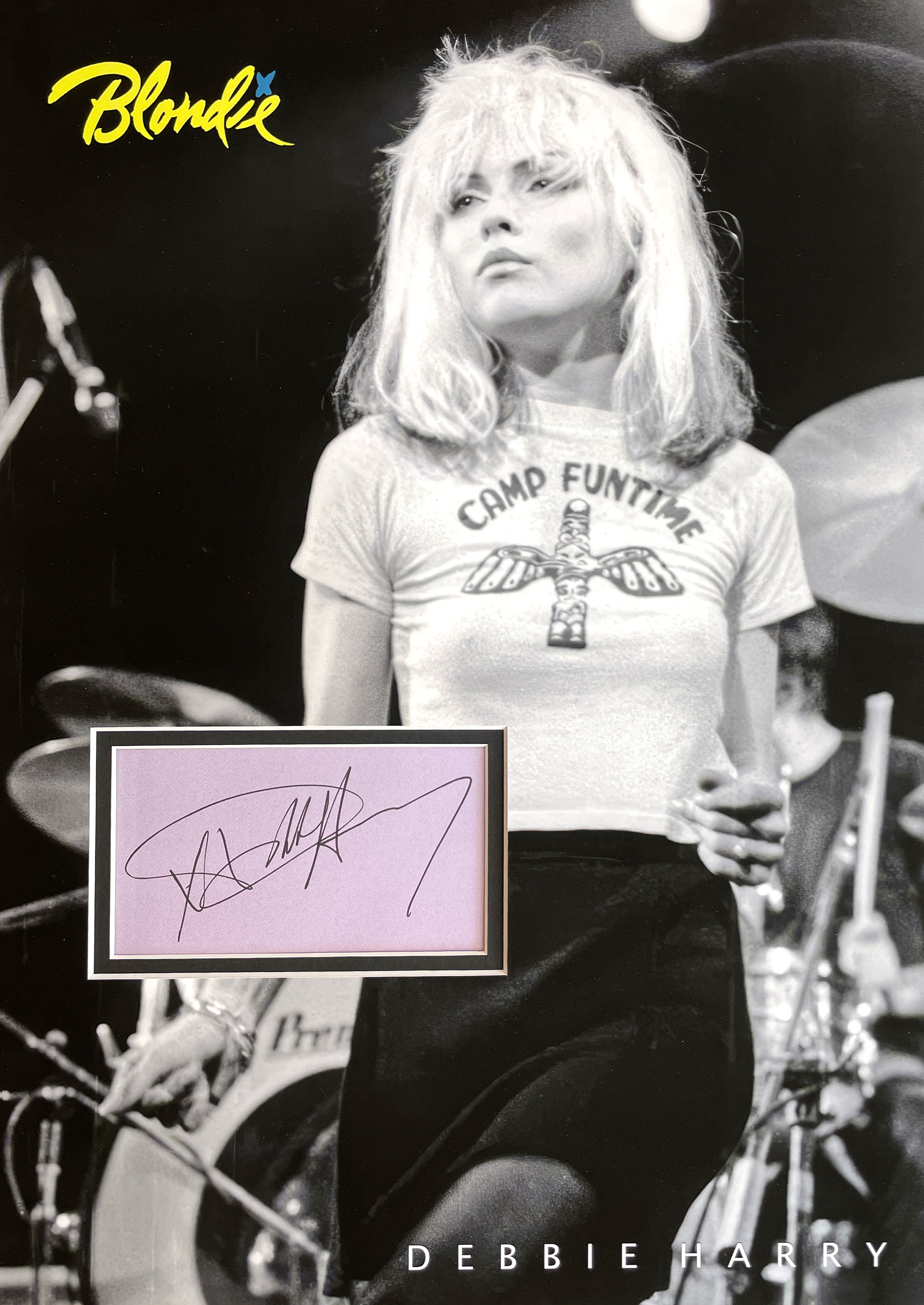 DEBBIE HARRY 12×16 custom “Blondie” mats